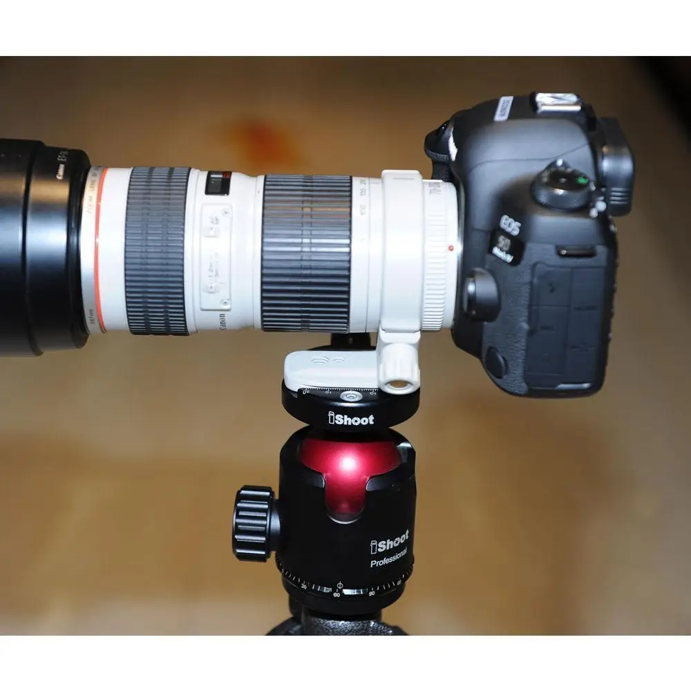 IShoot Objektiv Ovratnikom Podporo za Canon EF 70-200mm f/4L USM Canon 70-200mm f/4L IS USM Canon 400mm f/5.6 L USM in 80-200mm f/2.8 L