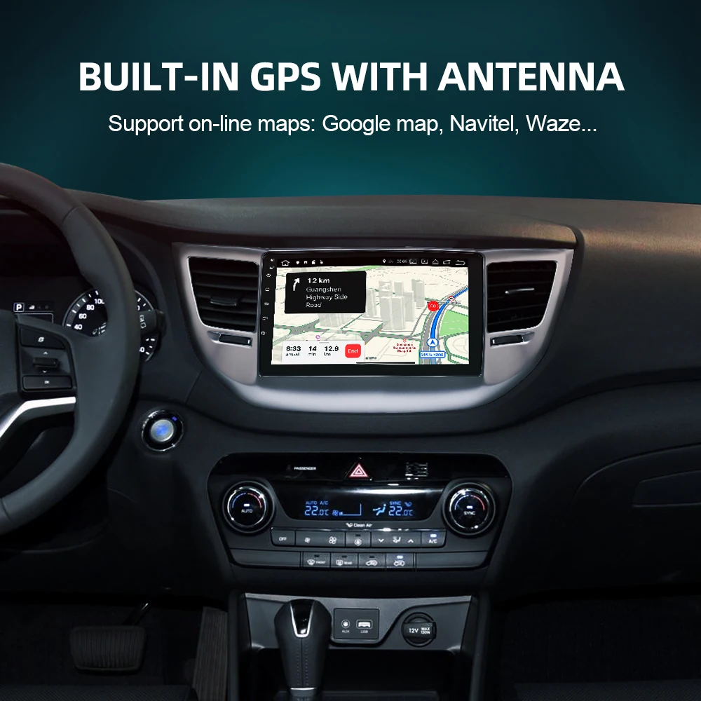 ISUDAR V57S Avto Radio Hyundai/Tucson 3-2018 Android Autoradio Večpredstavnostna GPS DVR AHD Fotoaparat, FM RAM, 2GB ROM 32GB Ne 2din