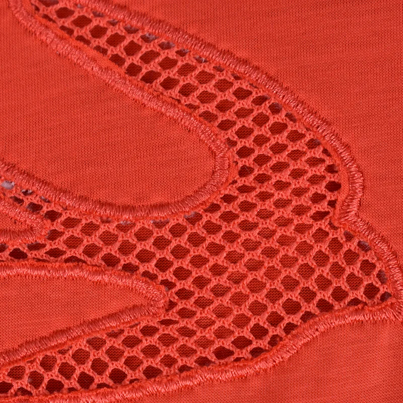 Italija Modno oblikovanje ženske kratek rokav Votlih Iz Ptičje t-shirt tiskanje visoke kakovosti bombažno majico lades t-majice srajca oblačila