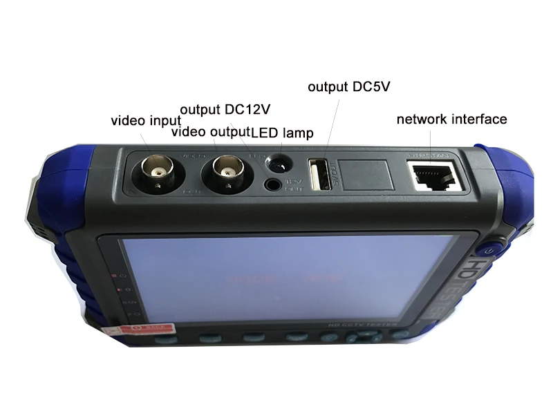 IV8C CCTV kamere zaslon Profesionalni CCTV testiranje orodja 5 Palčni zaslon 8MP AHD TVI 8MP CVI CVBS CCTV Kamera Tester Avdio RS485 Test
