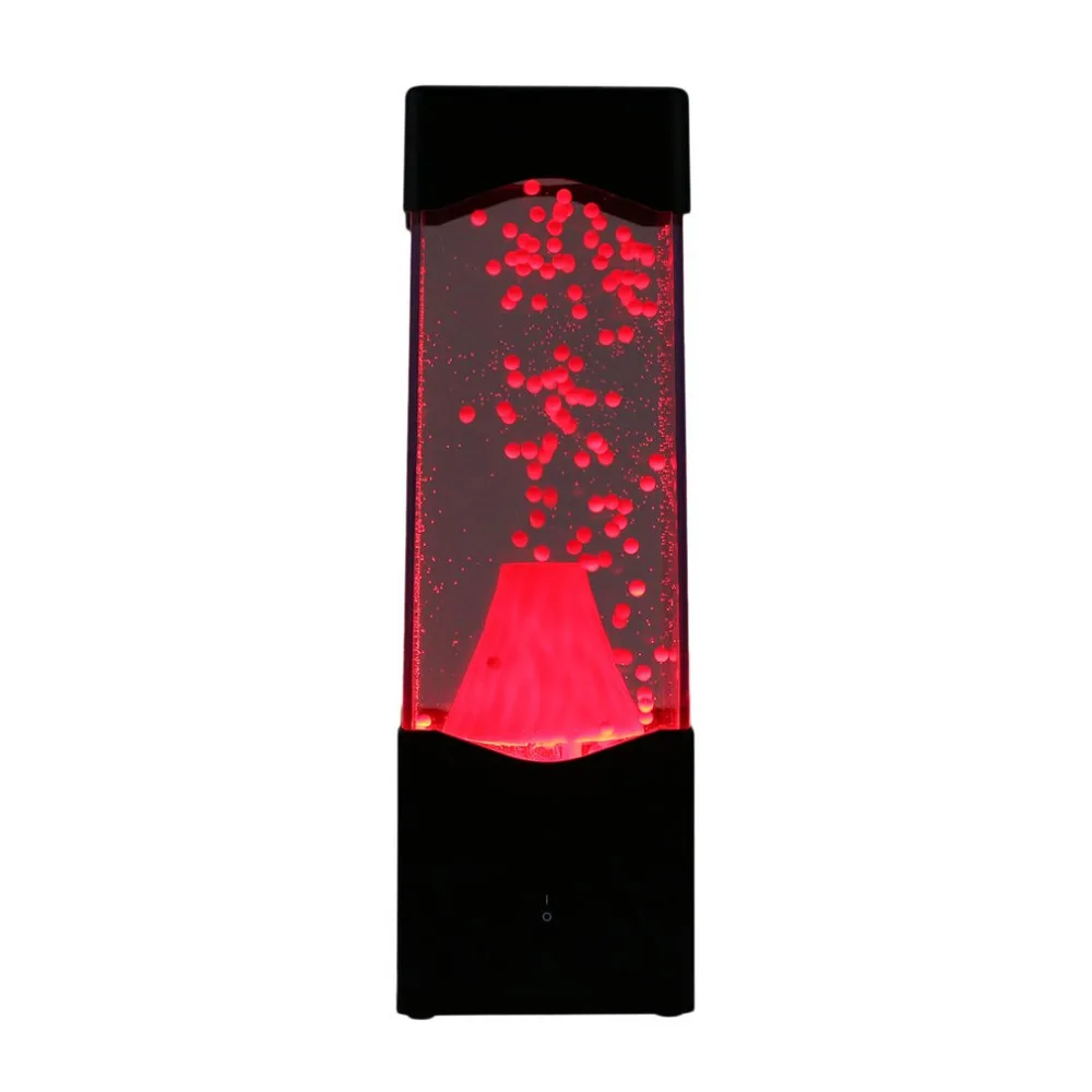 Izbruh vulkana Vode Žogo Akvarij Tank LED Nočna Lučka za Osvetlitev se Sprostite ob Postelji Razpoloženje Luč za Dekoracijo Doma Čarobno Svetilko DIY Darilo