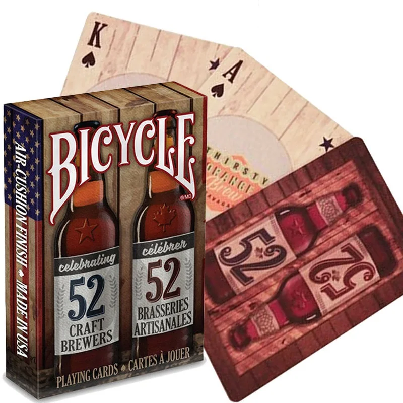 Izposoja Plovila Pivo Duh Severna Amerika V2 Igralne Karte pivovarne Krova Poker Čarobne Karte Čarobne Trike, Rekviziti za Čarovnik