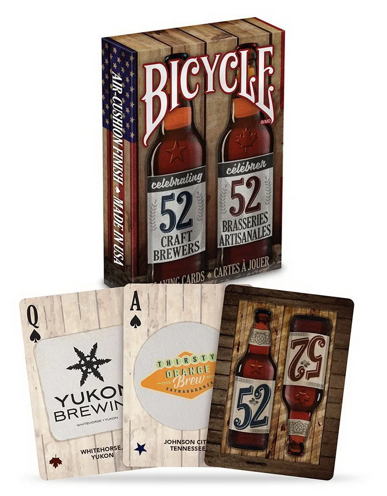 Izposoja Plovila Pivo Duh Severna Amerika V2 Igralne Karte pivovarne Krova Poker Čarobne Karte Čarobne Trike, Rekviziti za Čarovnik