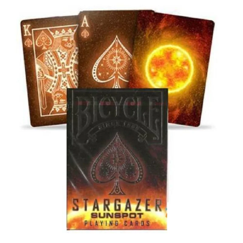 Izposoja Stargazer Sunspot Igranje Kartice Krovom Dosegljivi Poker USPCC Limited Edition Zaprti Magic Kartic čarovniških Trikov Igrače, Rekviziti