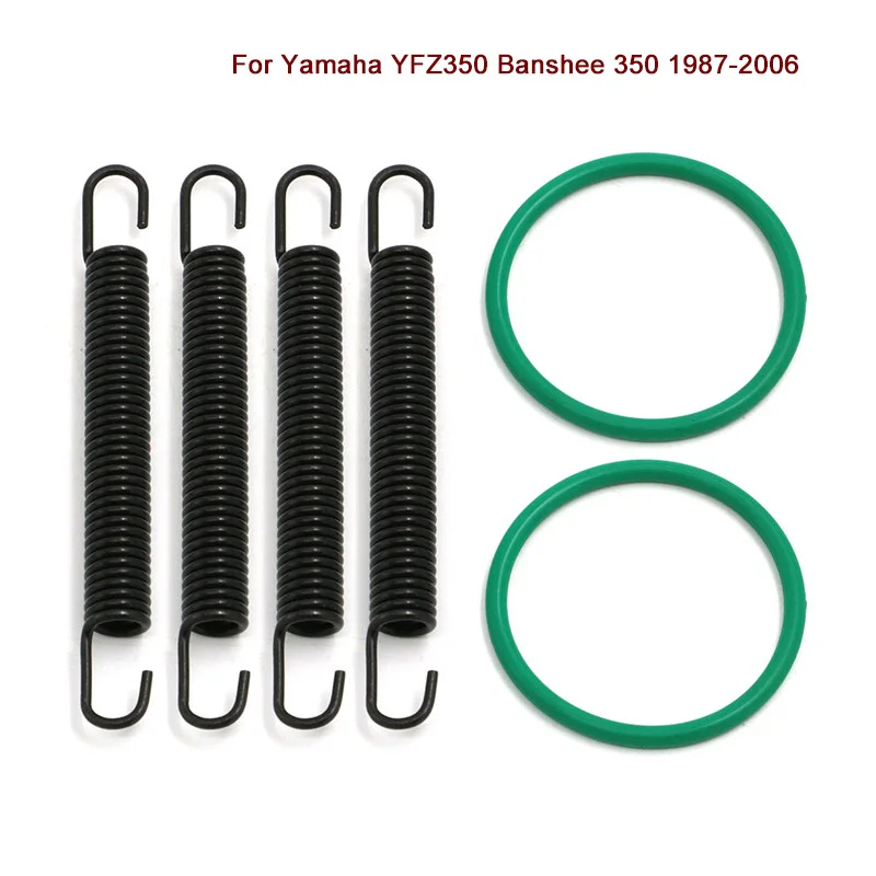 Izpušne Cevi Vzmeti Kljuke O Ring Tesnilo Komplet Za Yamaha YFZ350 Banshee 350 YFZ 350 1987 - 2006 2005 2004 2003 2002 2001 2000