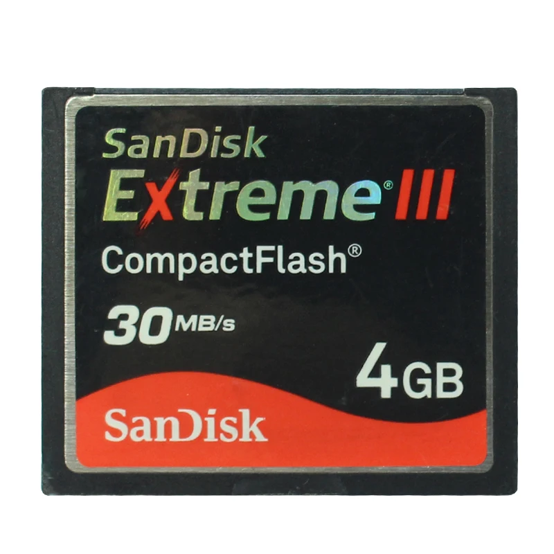 Izvirno!!! Sandisk Extreme II Extreme III 4GB CompactFlash Kartico 30MB/s 2 GB Ultra II 15MB/s Pomnilniške Kartice CF
