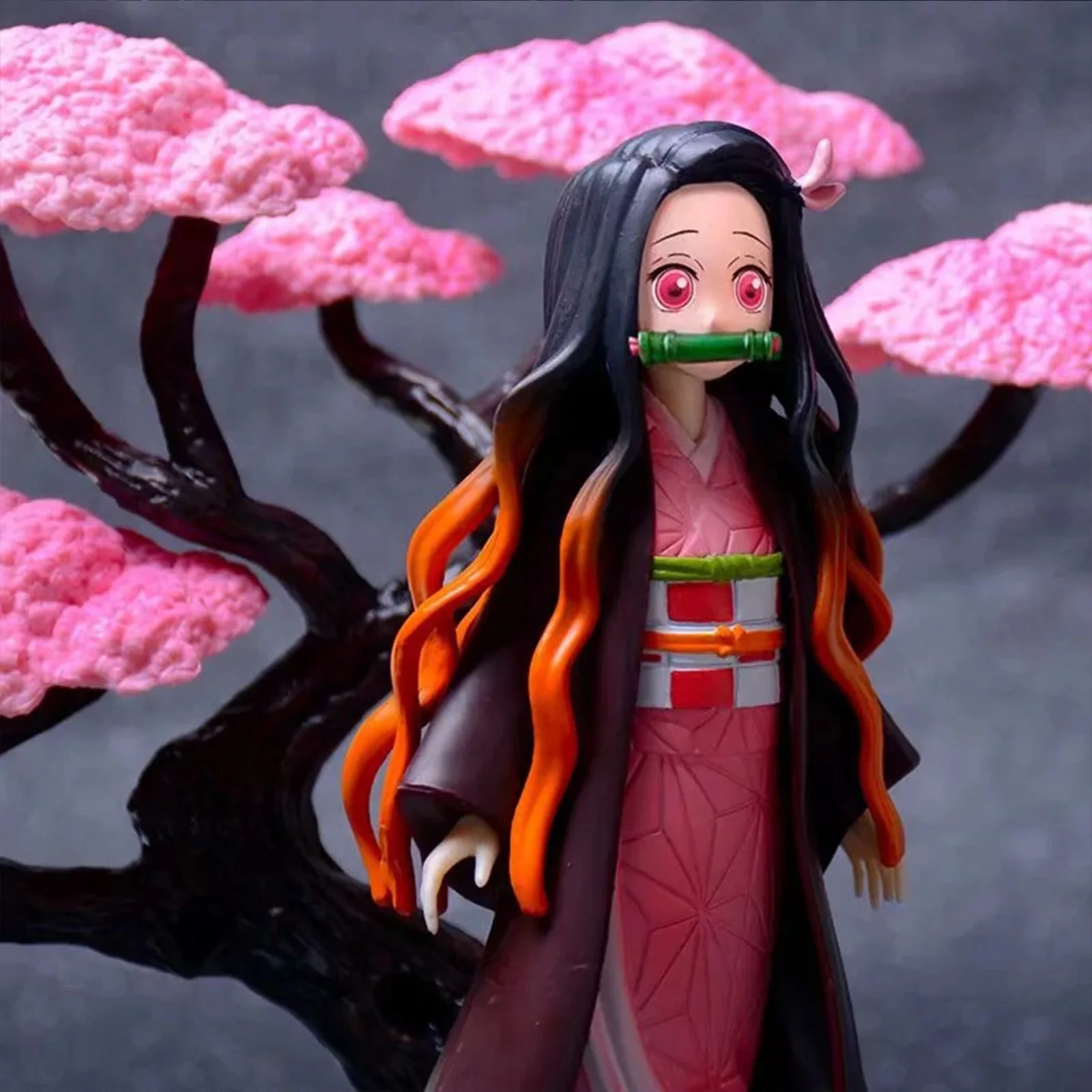 Japonski Anime Demon Slayer figuric Igrače Tanjiro Zenitsu Nezuko Shinobu KOCHO PVC Realne Figur Model igrače