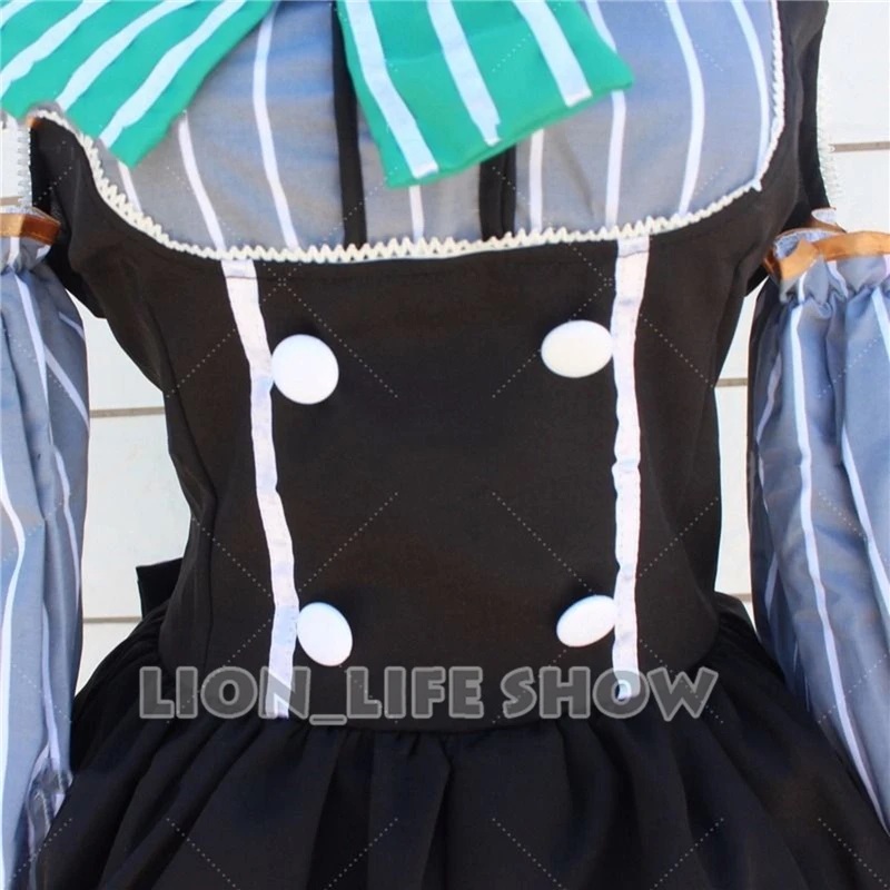 Japonski Anime Love Live! Ayase Eli Lolita Dekleta Radi Sladkarije Devica Obleko Cosplay Kostume Enotna