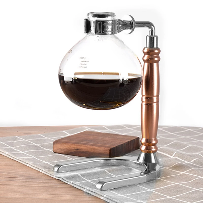 Japonski Slog Vzmet aparat za Kavo, Čaj Vzmet Pot Vakuumske Coffeemaker Stekla Tipa Kave Pralni Filter 3Cup