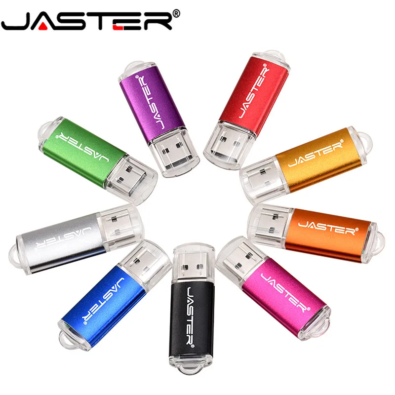 JASTER mini Pero pogon USB Flash Disk 4gb 8gb 16gb 32gb 64gb 128gb pendrive kovinski usb 2.0 flash drive, pomnilniško kartico, Usb stick