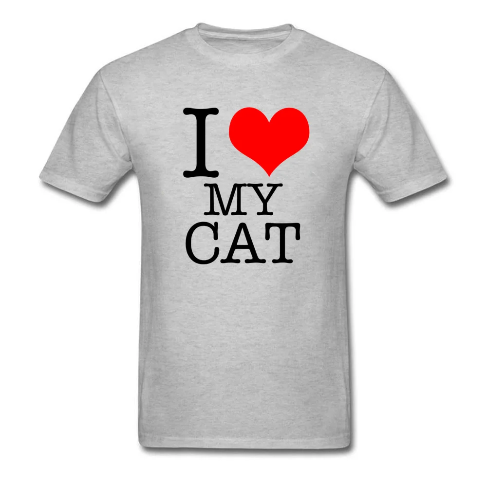 Jaz Ljubezen Moja Mačka Cenejši Črke Natisni T-Shirt za Moške Naravnih Alan Walker Noben Gumb Colorfast T Shirt Poletje Vrhovi Majica