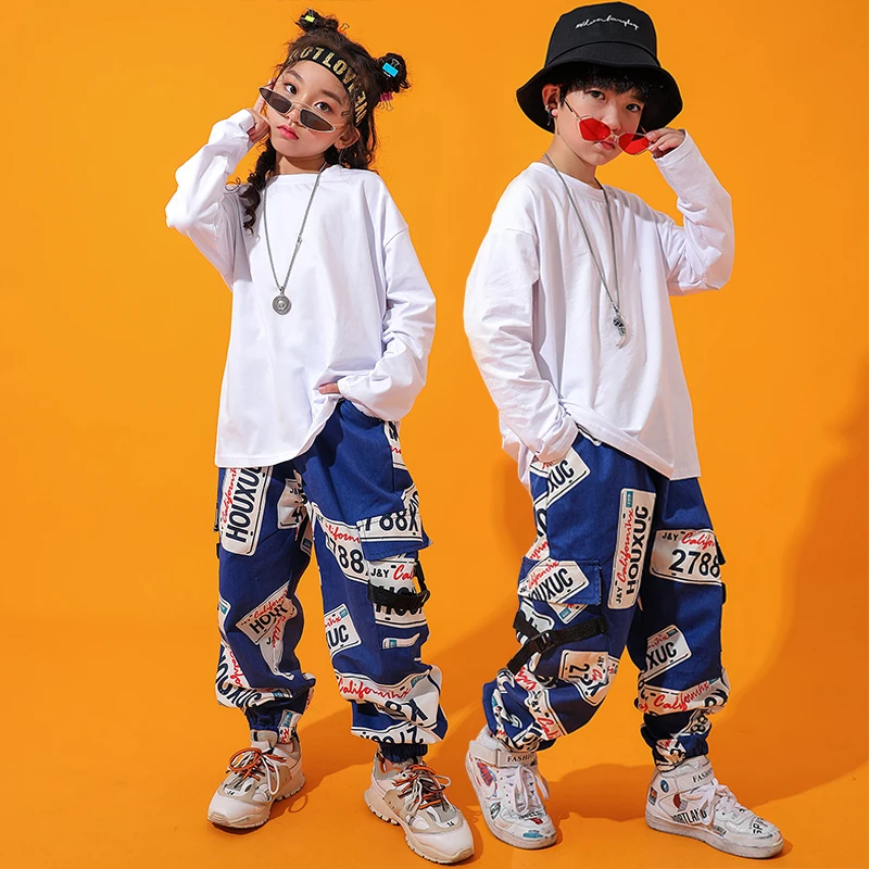 Jazz Ples Kostum Otroci Svoboden Hiphop Street Dance Rave Obleko Otrok Stopnji Uspešnosti Oblačila Praksi Oblačila DC2757