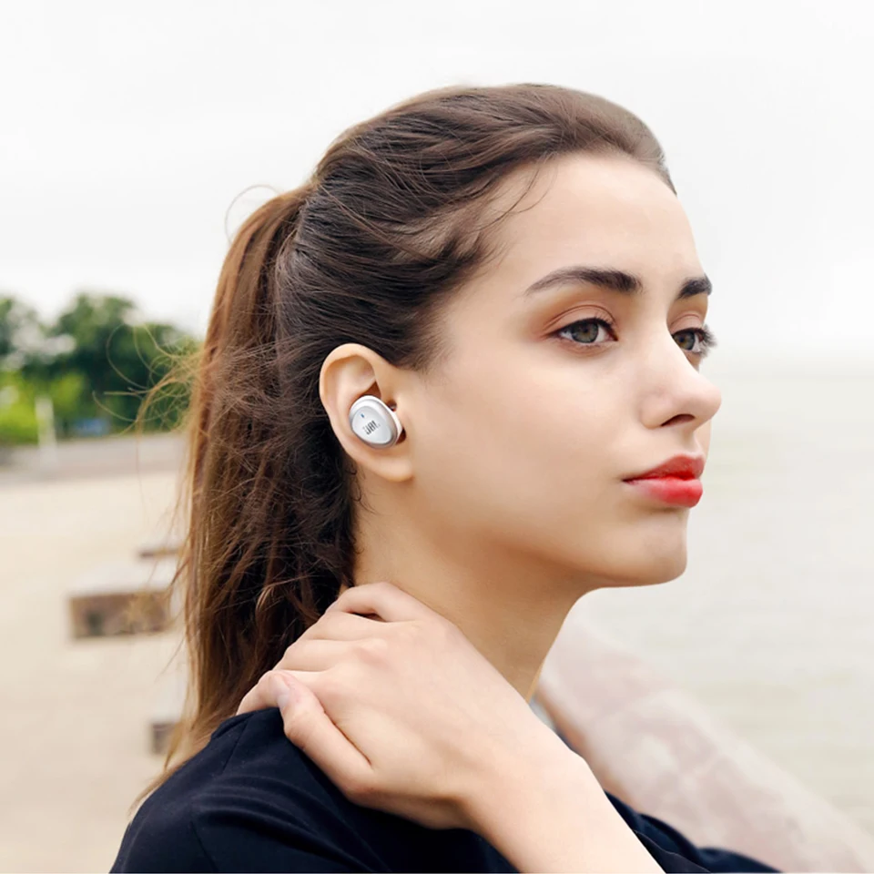 JBL C330TWS Bluetooth Slušalke Res Brezžične Stereo Čepkov Bas Zvok Slušalke TWS Športne Slušalke z Mikrofonom Polnjenje Primeru