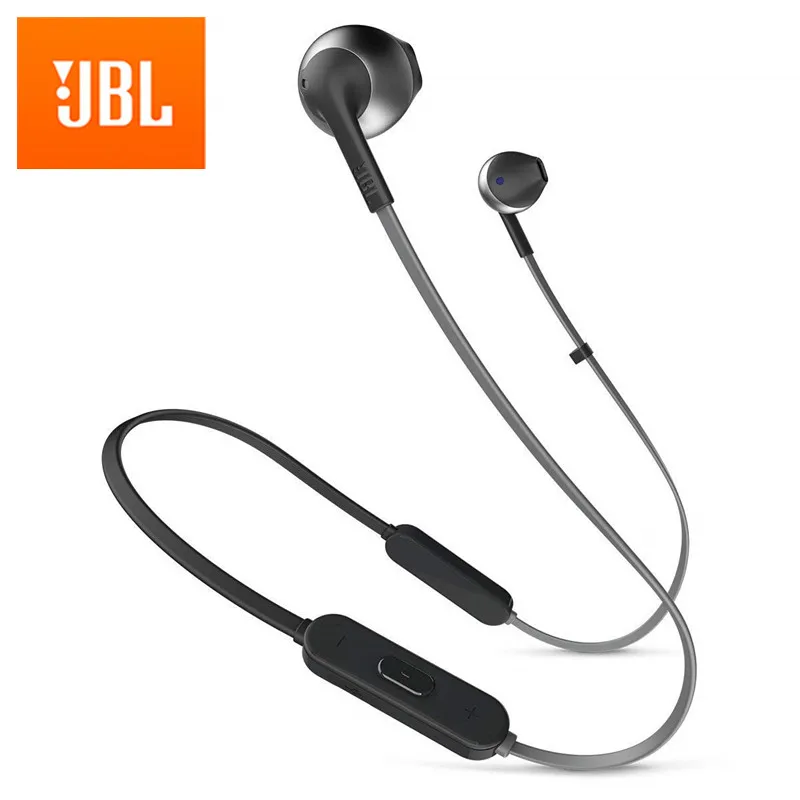JBL način Življenja TUNE 205BT Brezžične Bluetooth Slušalke Dinamično Neckband Slušalke Bluetooth 4.1 Šport slušalka z Mikrofonom Slušalke