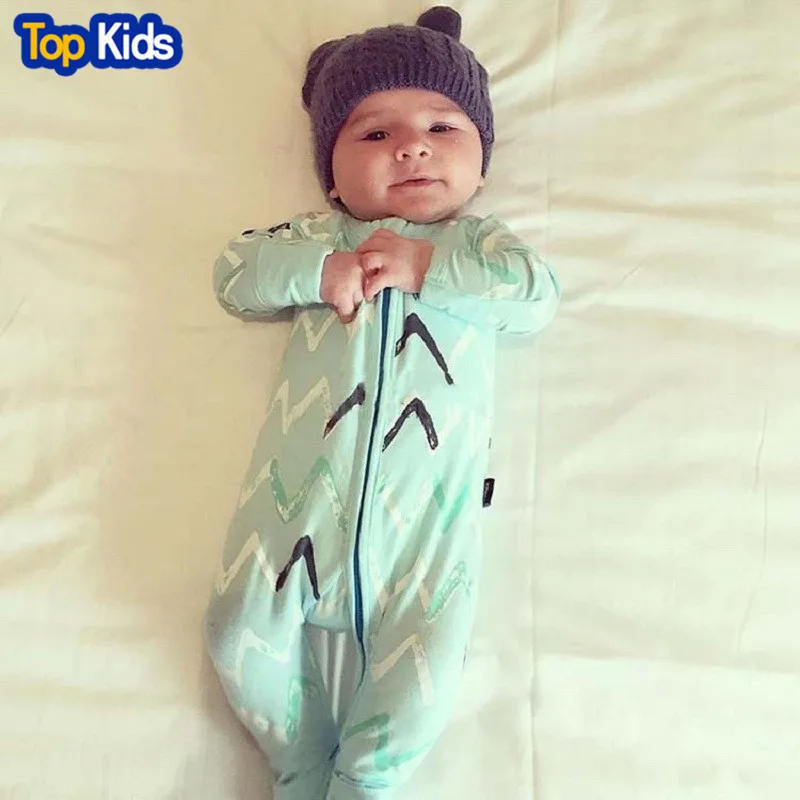 Jeseni, Pozimi Newborn Baby Oblačila 2020 Baby Dekle Oblačila Jumpsuit Romper Dojenčka Kostum Otroci Sleepwear Pižamo CR167