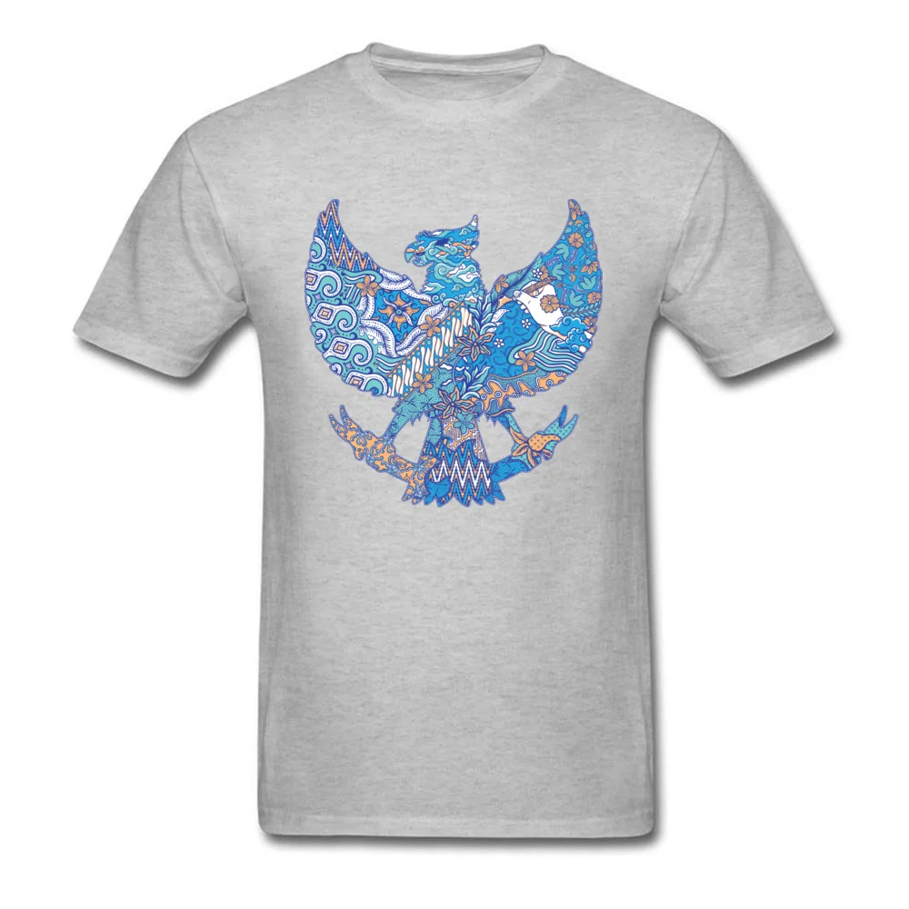 Jeseni Tees Za Moške Batik Indonezija V Garuda Silhueto Tiskanje Slik Tshirt Bombaž Crewneck Moških Tshirts Hip Hop