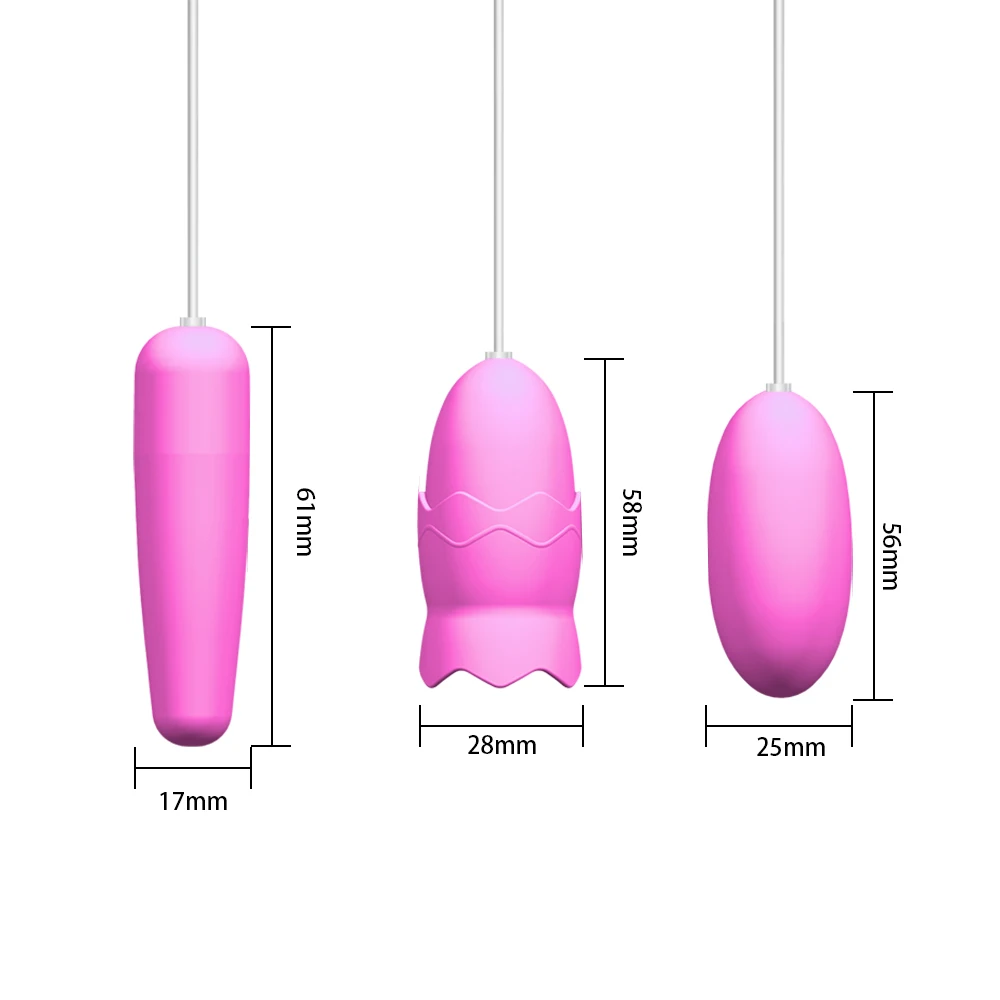 Jezik Lizanje Mini Vibratorji Bullet Vibrator za G-spot Klitoris Stimulator Vagina Masaža Vibracijsko Jajce Muco Lizanje Bdsm Igrač