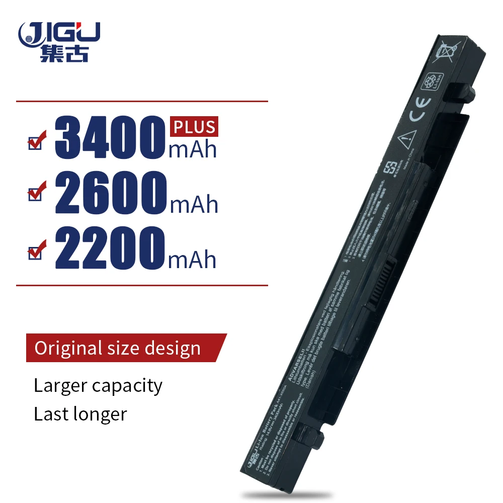 JIGU A41-X550 A41-X550A Laptop Baterija Za Asus R409V R510C R510D R510E R510L R510V X450C X452E X550C X550CA X550CA 4 Celice