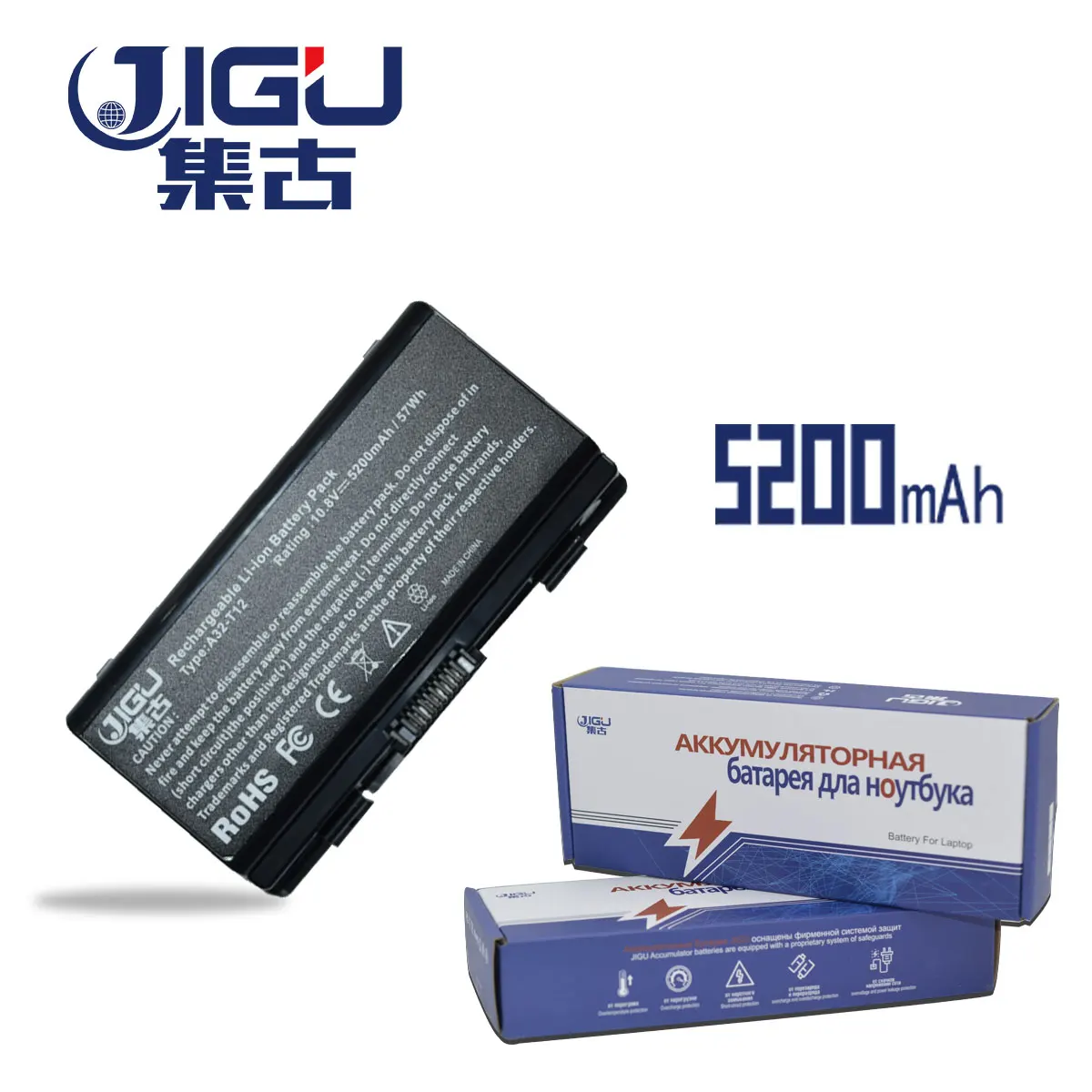JIGU Laptop Baterija Za Asus X51H X51RL X51L X51R A31-T12 A32-T12 X58 X58C X58L X58LeA32-X51