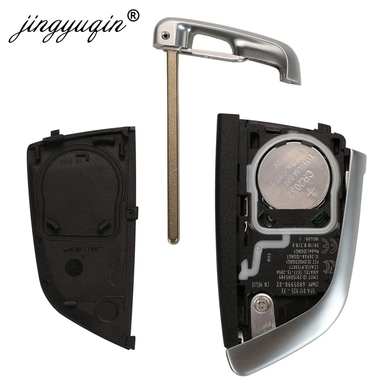 Jingyuqin CAS3 brez ključa-Go Nadgradnjo Smart Remote Ključ za BMW 3/5/6 Serija X5 X6 3 Gumb 315MHz/868Mhz PCF7952