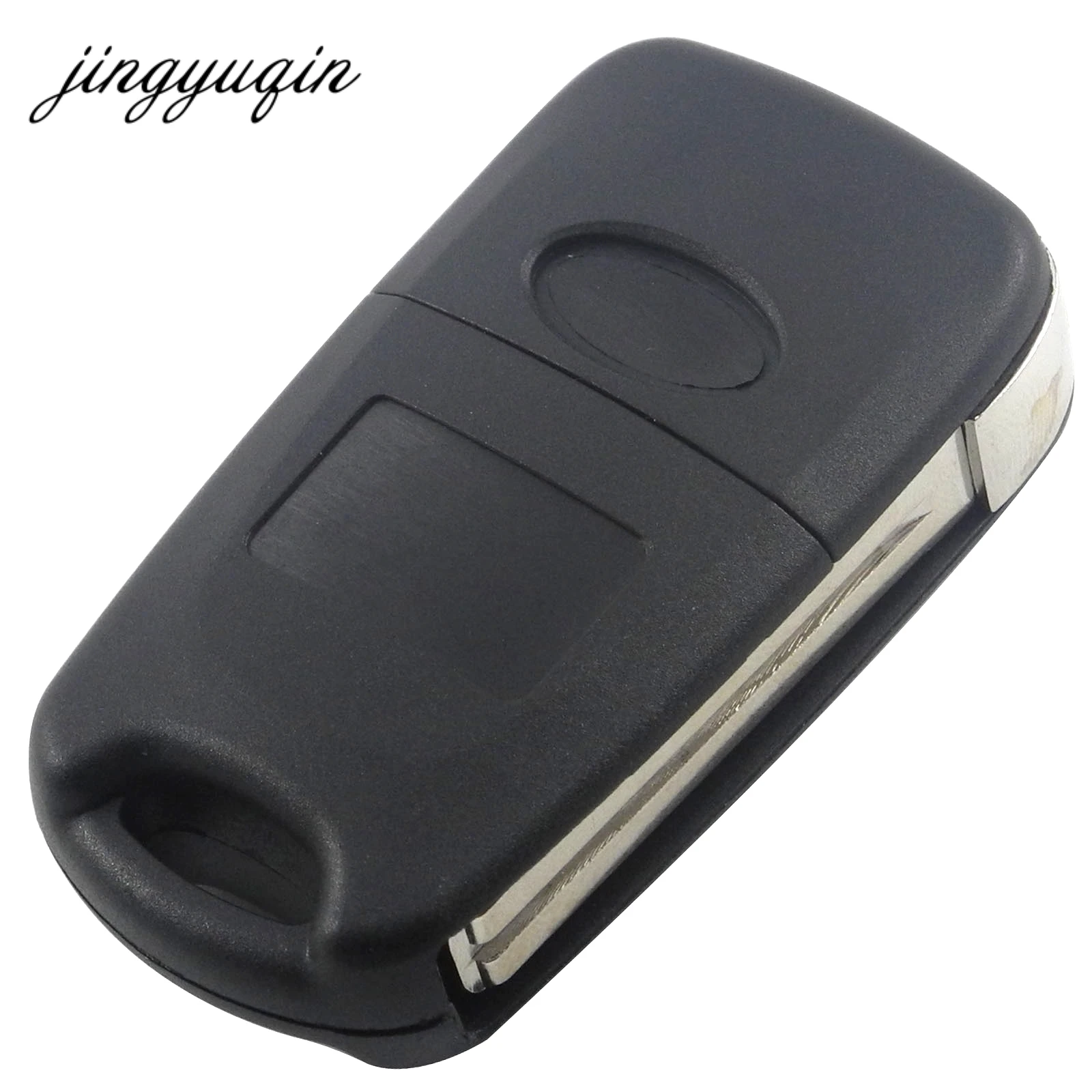 Jinyuqin 10pcs/veliko Flip Zložljiva Daljinski Ključ Lupini Primeru, Primerni za Hyundai Accent 3 Gumbi za Vstop brez ključa Fob Kritje Avto Alarm Stanovanj