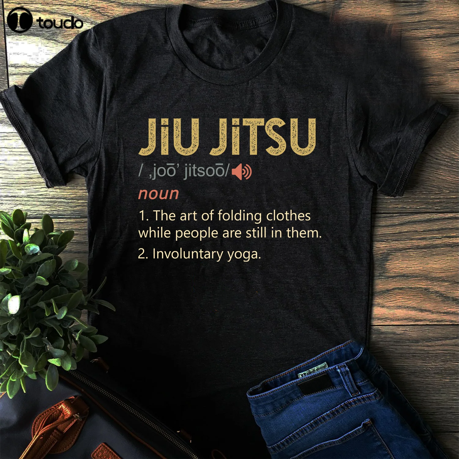 Jiu Jitsu Opredelitev Tshirt BJJ Tee Shirt Brazilski JiuJitsu MMA Boj T-shirt