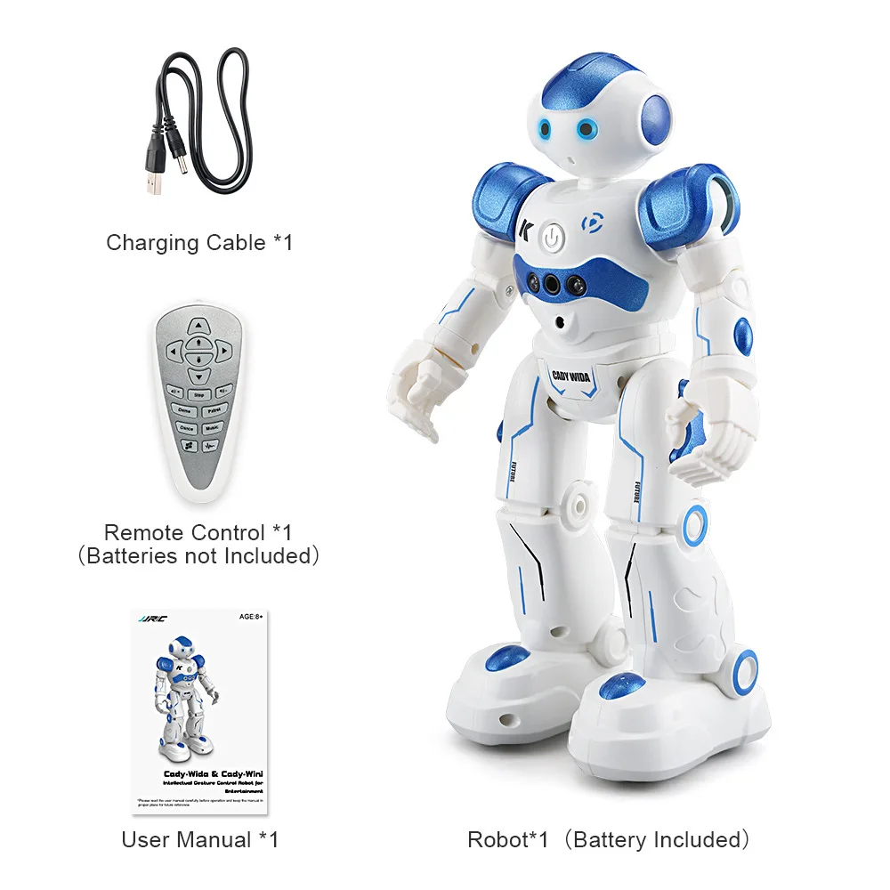 JJRC R2 RC Robot IR Gesta Nadzora CADY WIDA Inteligentni Križarjenje Oyuncak Ples Robot Igrača za Otroke Darilo Pametno Igrati S R11