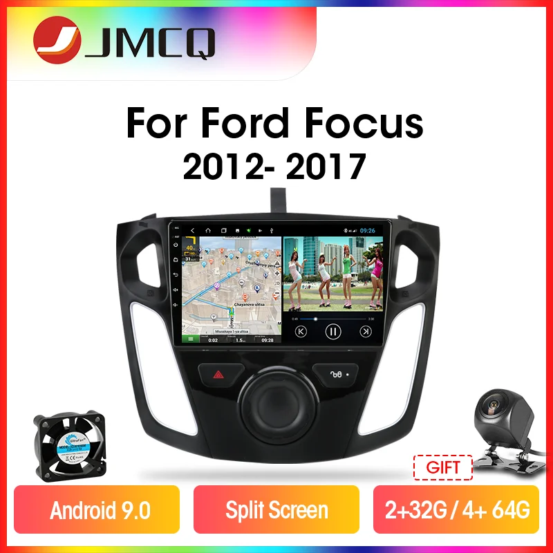 JMCQ 8 Core Ogledalo povezavo avtoradia Multimidia Video Predvajalnik Za Ford Focus 3 Mk 3 Salon 2012-2017 2 din RDS DSP s CANBUS