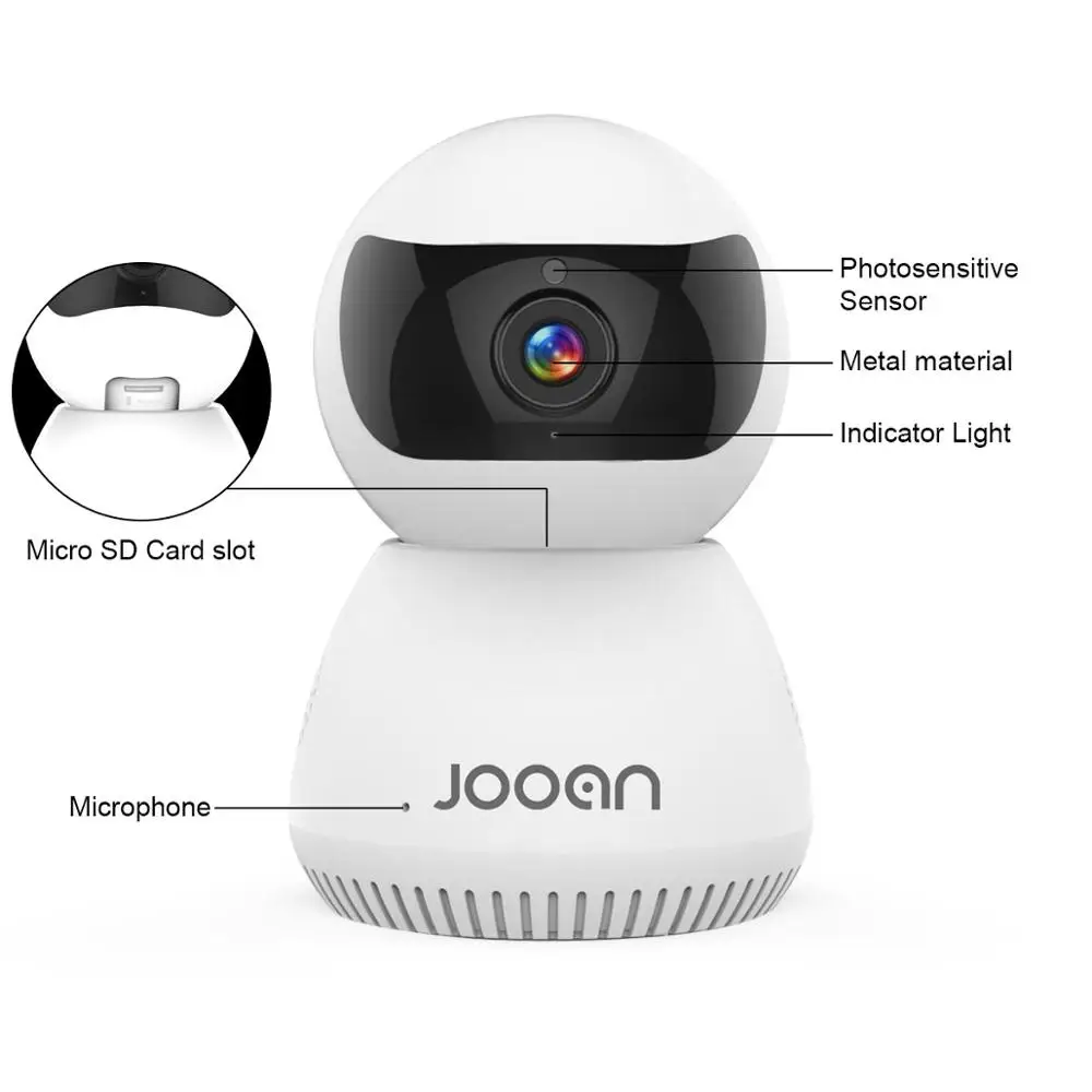 JOOAN 1080p Brezžična IP Kamera za Nadzor Kamere, Wifi CCTV Kamere Baby Monitor Dve Poti Govorijo Za Home Security