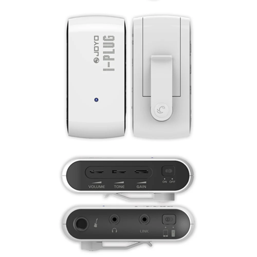 Joyo I-priključite Prenosno Električno Kitaro, Mini izhod za Slušalke Ojačevalnik Ojačevalnik Vgrajen Overdrive Učinkom za iPhone, Samsung Android/Okno