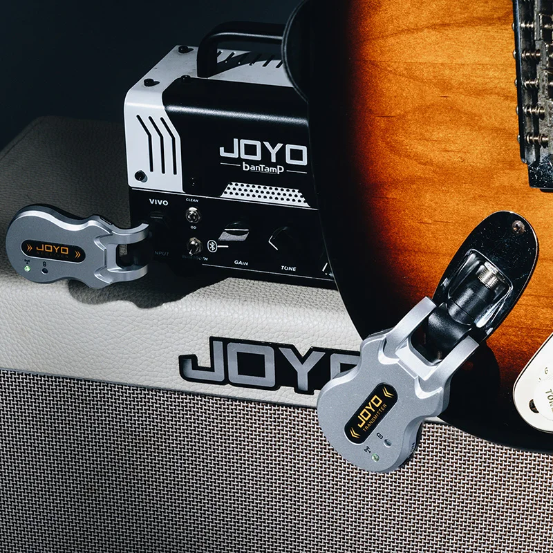 JOYO JW-02A Brezžični Kitara Sistem Audio Prenos Oddajnik Sprejemnik 5.8 Ghz vgrajene Baterije za Električna Kitara Deli