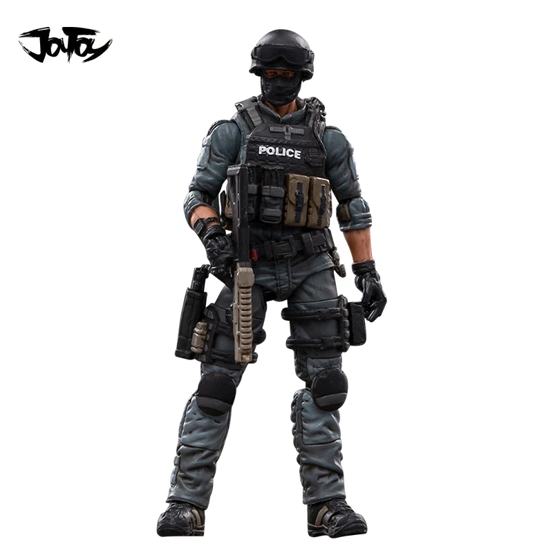 JOYTOY 1/18 je 3,75 cm Akcijska Figura (5PCS/SET) Mestna Policija Anime Zbirka Model Igrača Za Darilo Brezplačna Dostava