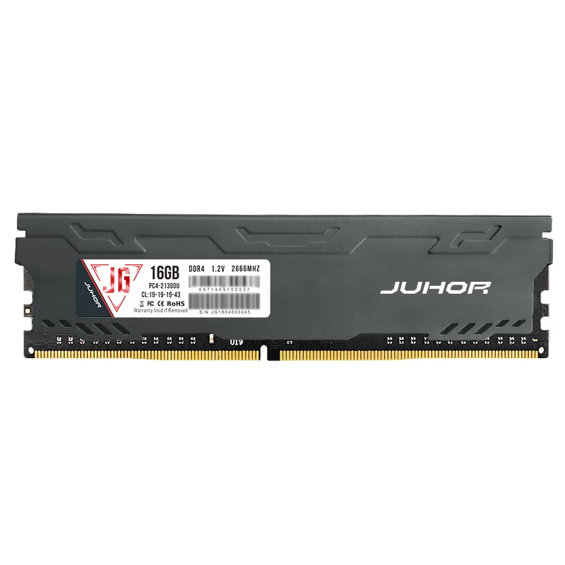 JUHOR Memoria DDR4 2400MHZ 2666MHZ 16GB DDR3 8GB 1600MHZ Namizje Pomnilnik Ram