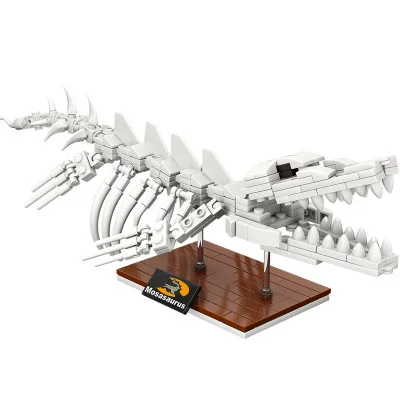 Jurassic 3D Dinozavri Fosili Skelet Modela Stavbe, Bloki, Opeke Dino Muzej Izobraževalne DIY Igrače Za Otroke darila