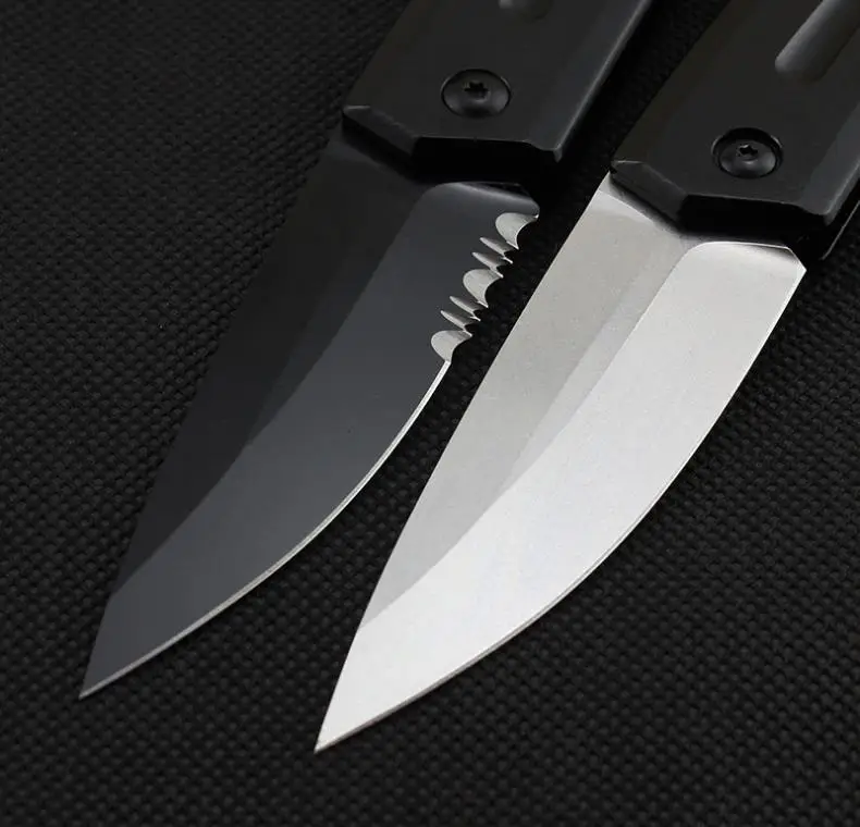 K 7200 zložljivi zunanji žep kampiranje, lov nož D2 rezilo iz aluminija ročaj Taktično Preživetje Pripomoček za sadje noži EOS orodja