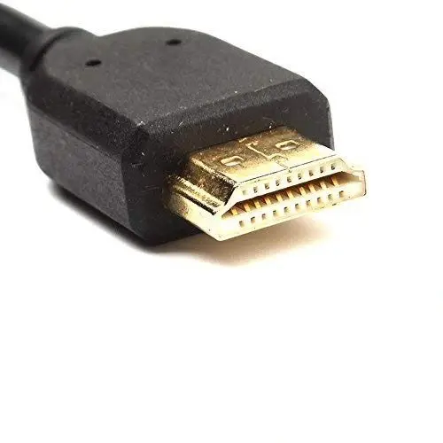 Kabel podaljšek HDMI mačo a hembra 0,10 M Negro