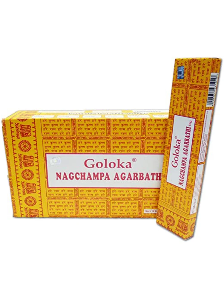 KADILA GOLOKA PONI CHAMPA AGARBATHI - 12 paketi 15 gramov-180 gramov palice aromatskih