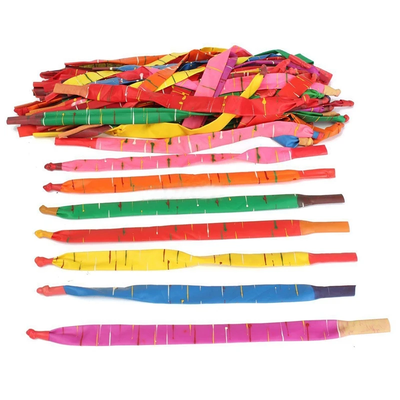 Kakovost 100 kozarcev Izbor Barv Dolgo Raketo Balone s Cevjo Stranka Polnil Igrače Otroci
