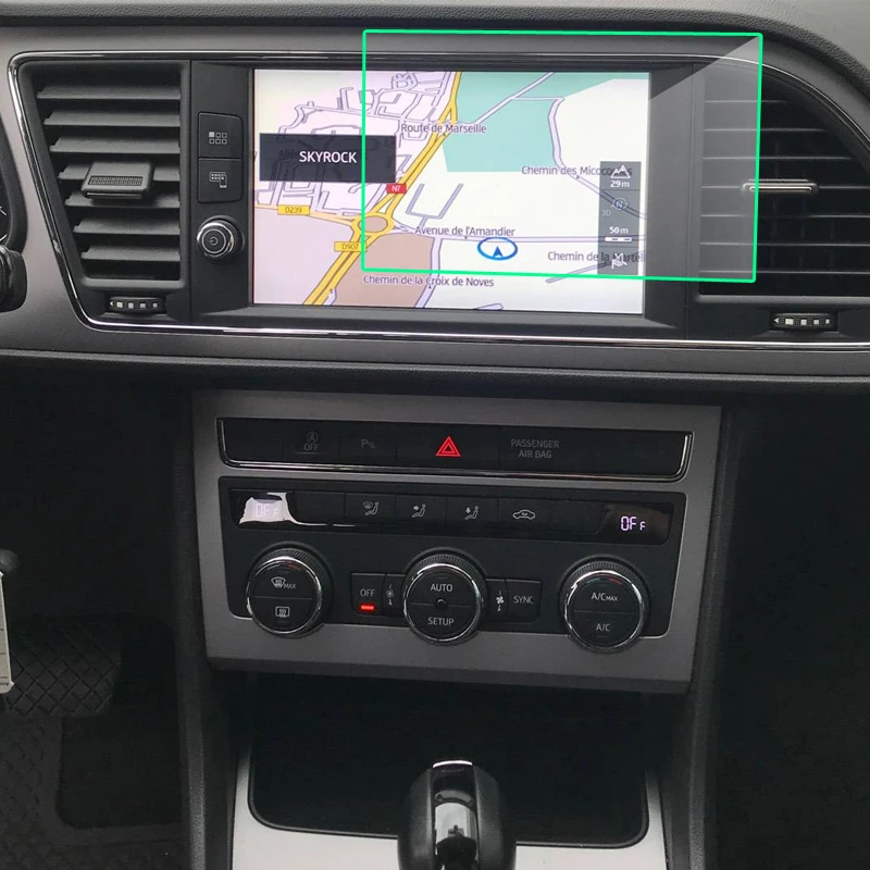 Kaljeno steklo film zaščitnik Za Seat Leon X-Perience 8 Inch 2017 avto radio, gps Auto Zaslon Nalepke Avto Dodatki
