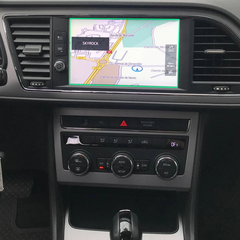 Kaljeno steklo film zaščitnik Za Seat Leon X-Perience 8 Inch 2017 avto radio, gps Auto Zaslon Nalepke Avto Dodatki