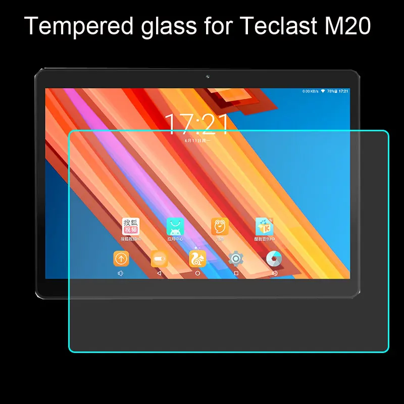 Kaljeno Steklo Screen Protector Za Teclast M20 M30 T30 T10 T20 10.1 Tablet Zaščitno Folijo Stražar