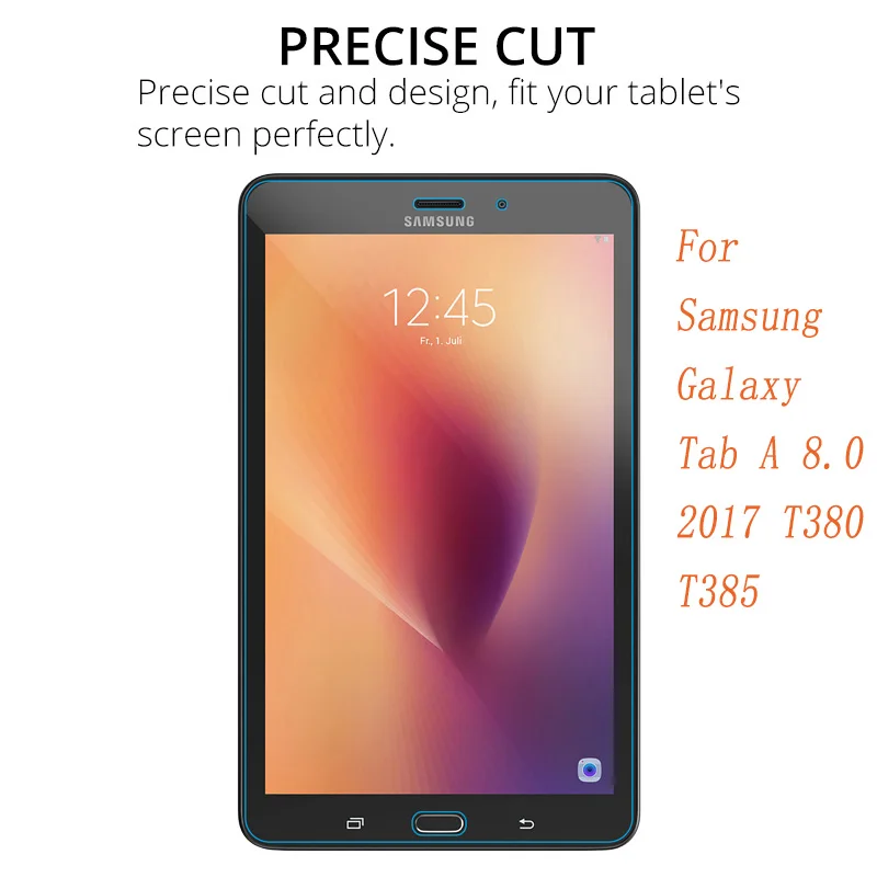 Kaljeno Steklo Za Samsung Galaxy Tab A 8.0 2017 T380 T385 Tablet Screen Protector Zaščitno Folijo Stražar Za Samsung Tab A2 S