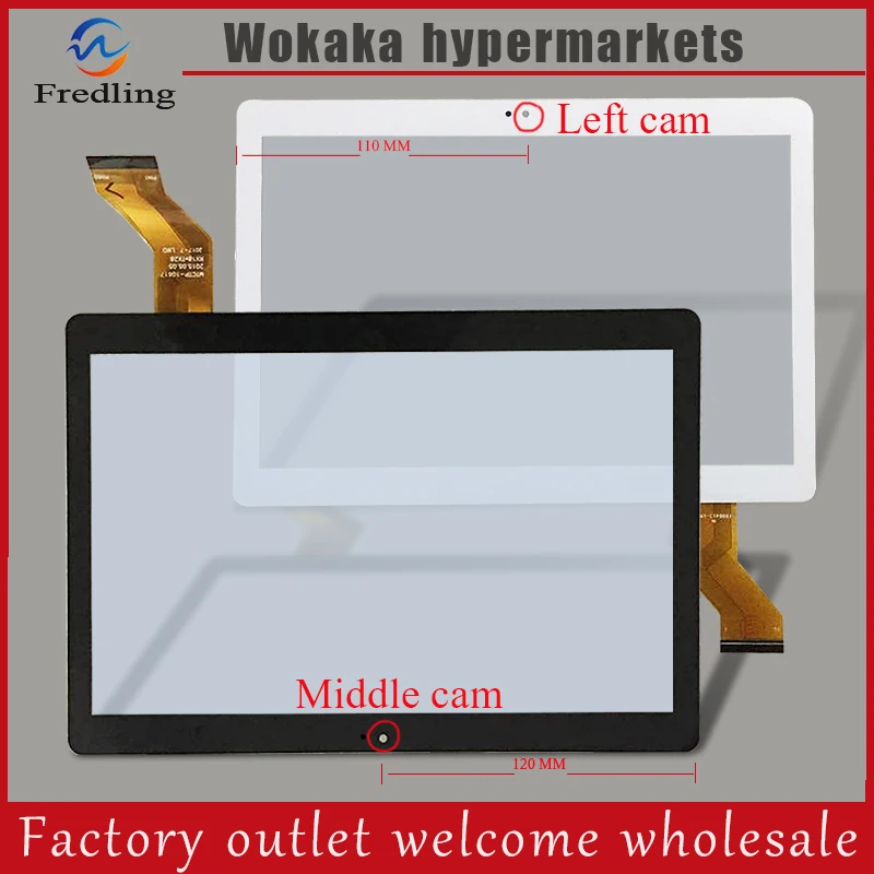 Kaljeno steklo za varovanje flim Za 10.1 BDF Tablet WY-CTP001 V1 WY-CTP001-V1 YLD-CEGA442-FPC-A0, zaslon na Dotik, Plošča Steklo Senzor