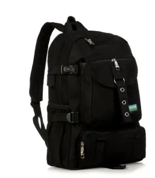 KAUKKO Moda za prosti čas, za moške nahrbtnik oblikovalec potovalna torba trak zadrgo barva priložnostne platno nahrbtnik šolsko torbo ZDD5194