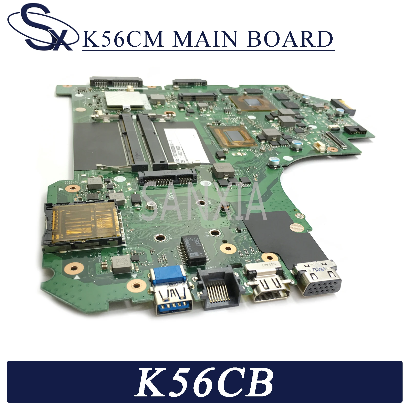 KEFU K56CM Prenosni računalnik z matično ploščo za ASUS K56CB K56C S550CB S550CM original mainboard I7-3537U/3517U GT740M