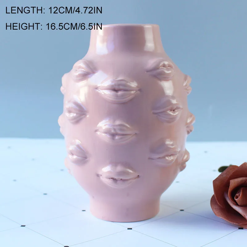 Keramika Body Art Design Cvet Vazo Golih Ženskih Kiparstvo Cvet Vazo Ustvarjalne Hobi Vaza Sajenje Strojno Opremo Doma