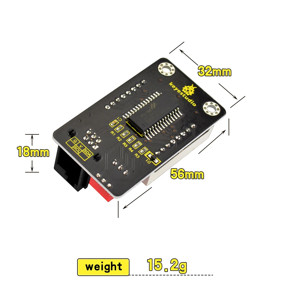 Keyestudio RJ11 ENOSTAVNO plug šahovnica z 8 × 8 LED Matrični Modul( Naslov, Izberite ) za Arduino