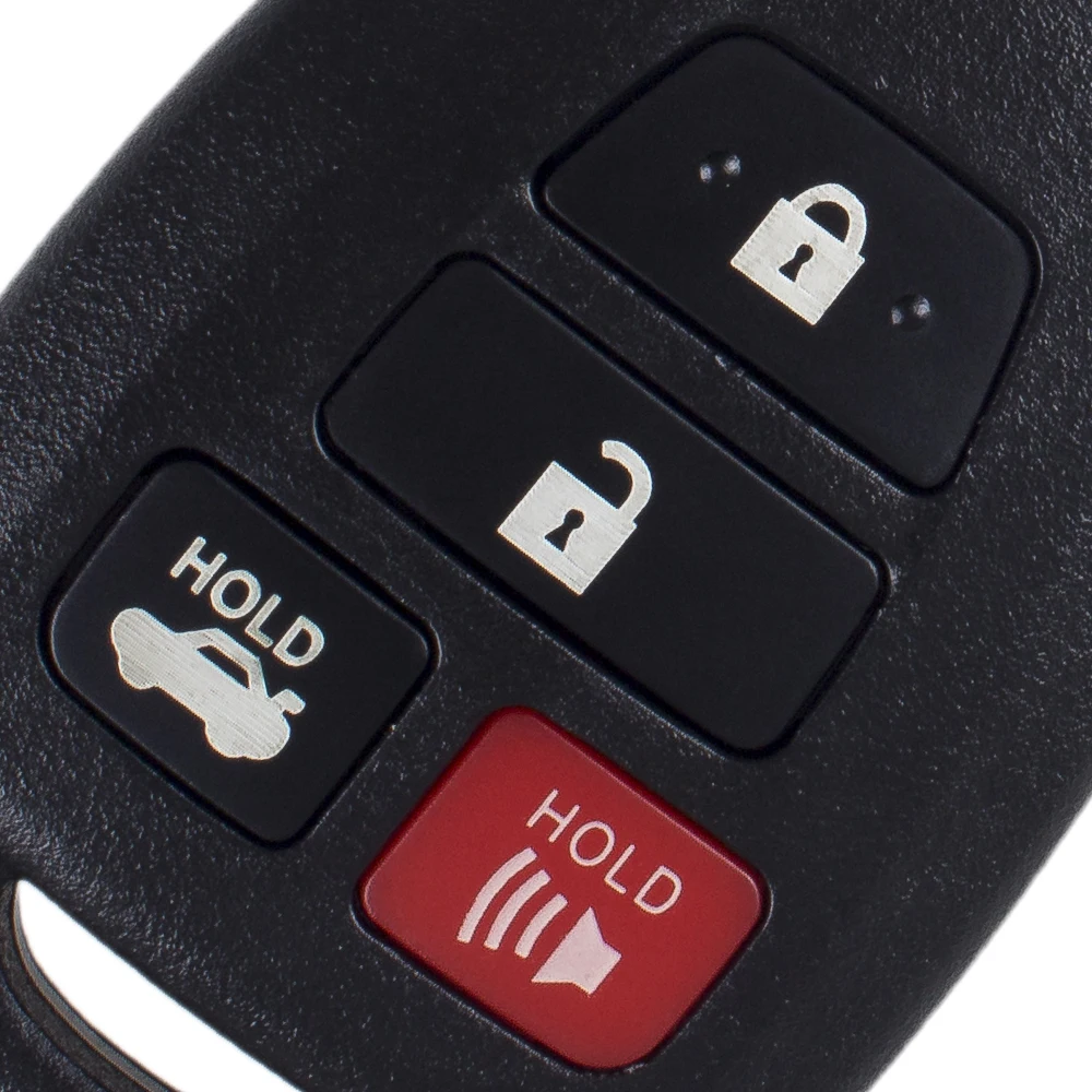 KEYYOU Za Toyota Camry 2012 2013 2016 2017 HYQ12BDM Vstop brez ključa za Daljinsko Avto Ključ 4 Gumbi 314.4 Mhz G Čip