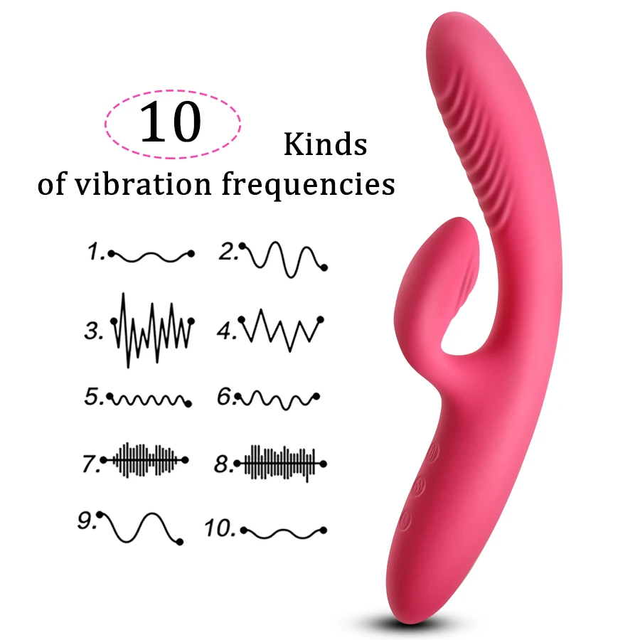Khalesex Vibrator Rabbit Vibrator za Ženske Mehko Adult Sex Igrače Za Ženske, G-spot Ženski Masturbator Intimno Blaga za Odrasle