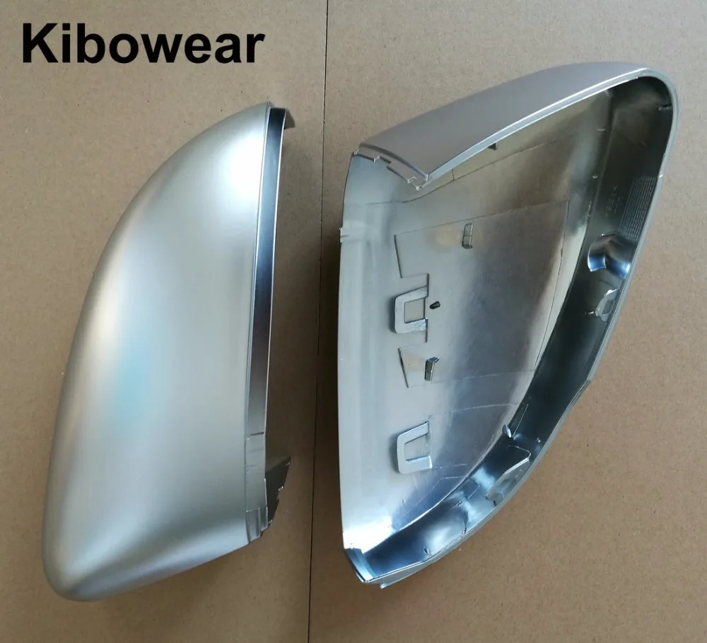 Kibowear za Polo 6R 6C (ABS Chrome) srebrna Strani Krilo Ogledalo Kritje Kape fit VW Scirocco Passat B7 CC Hrošč